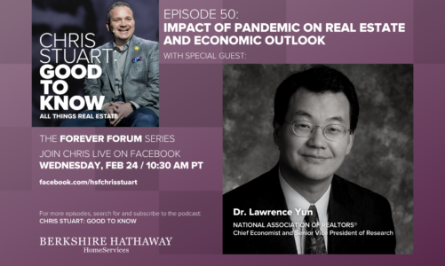 Is This A Bubble? Interview w/ Dr. Lawrence Yun, Chief Economist, National Association of Realtors